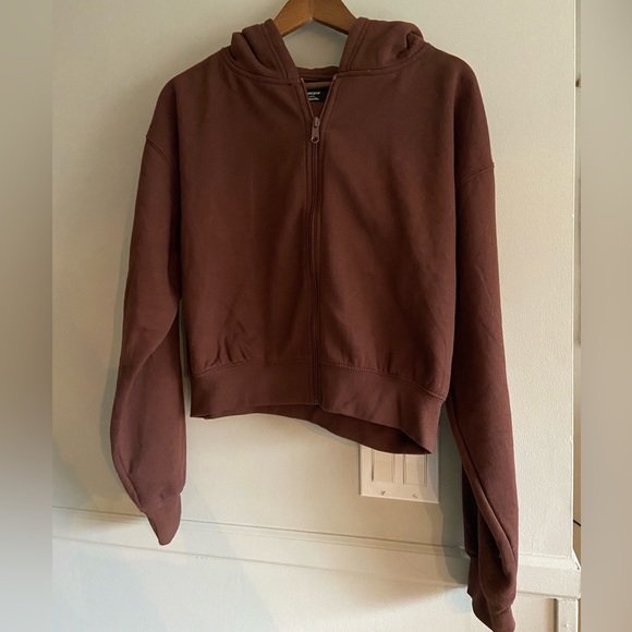 🌸 Ardene 🌸 cropped zip-up hoodie - Picture 2 of 7